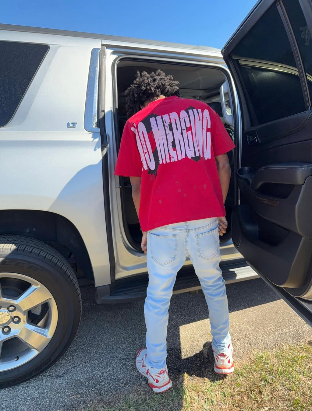 FiRE RED "OWN PATH" TEE ❤️‍🔥