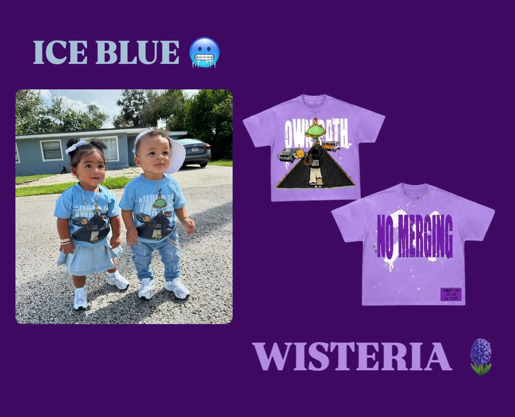 “Own Path” Tees 🩵💜