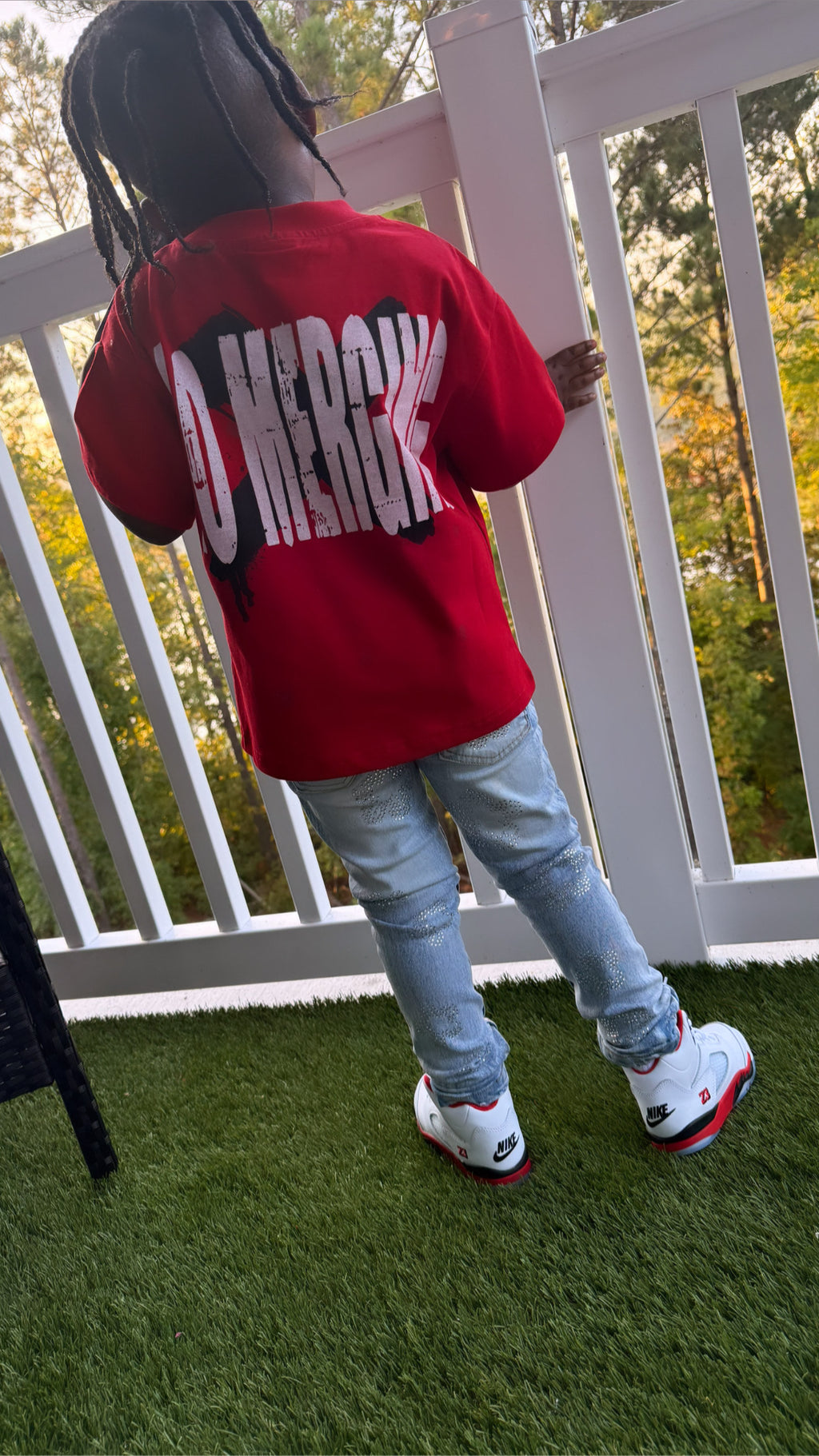 FiRE RED "OWN PATH" TEE ❤️‍🔥