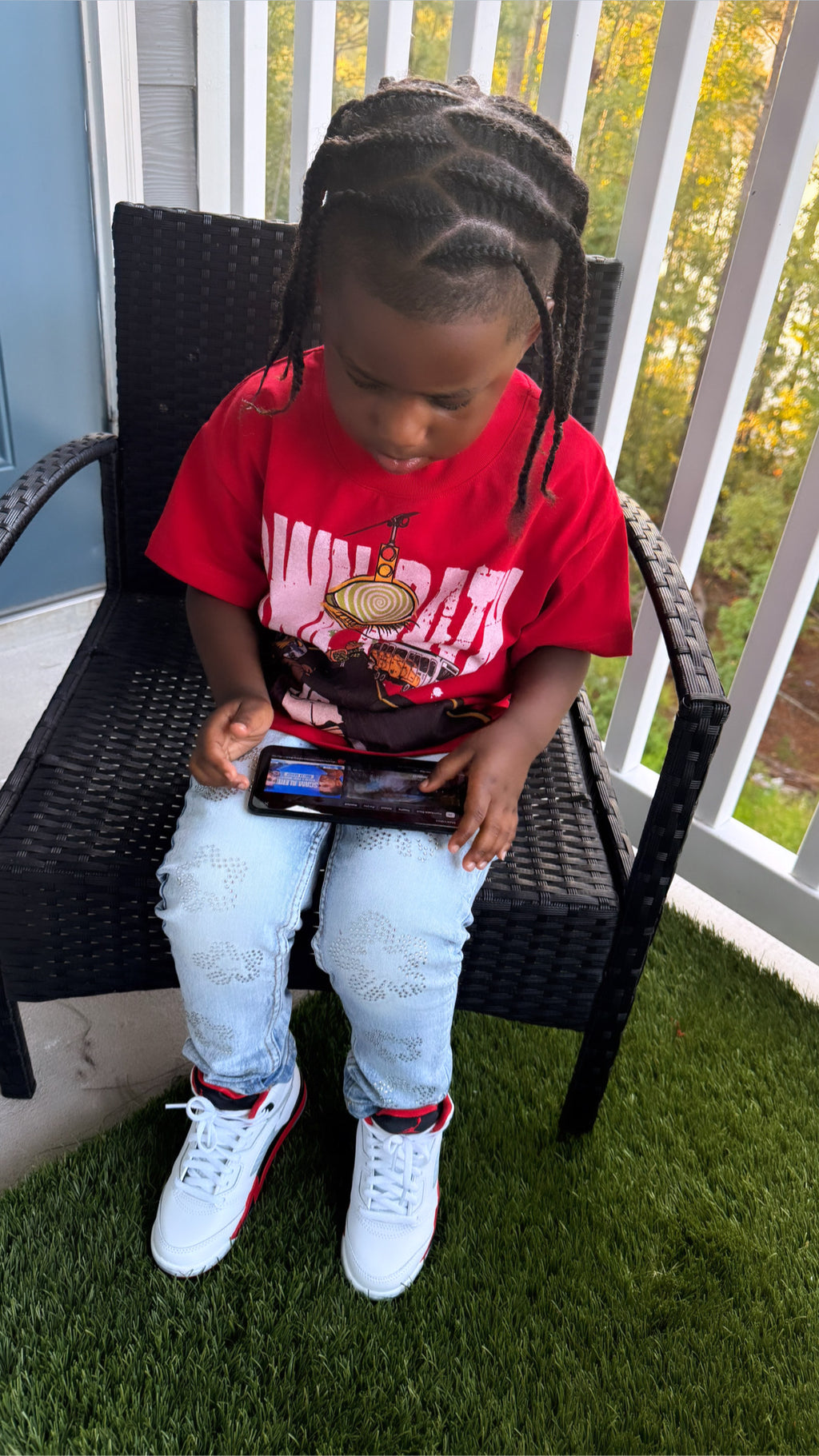 FiRE RED "OWN PATH" TEE ❤️‍🔥
