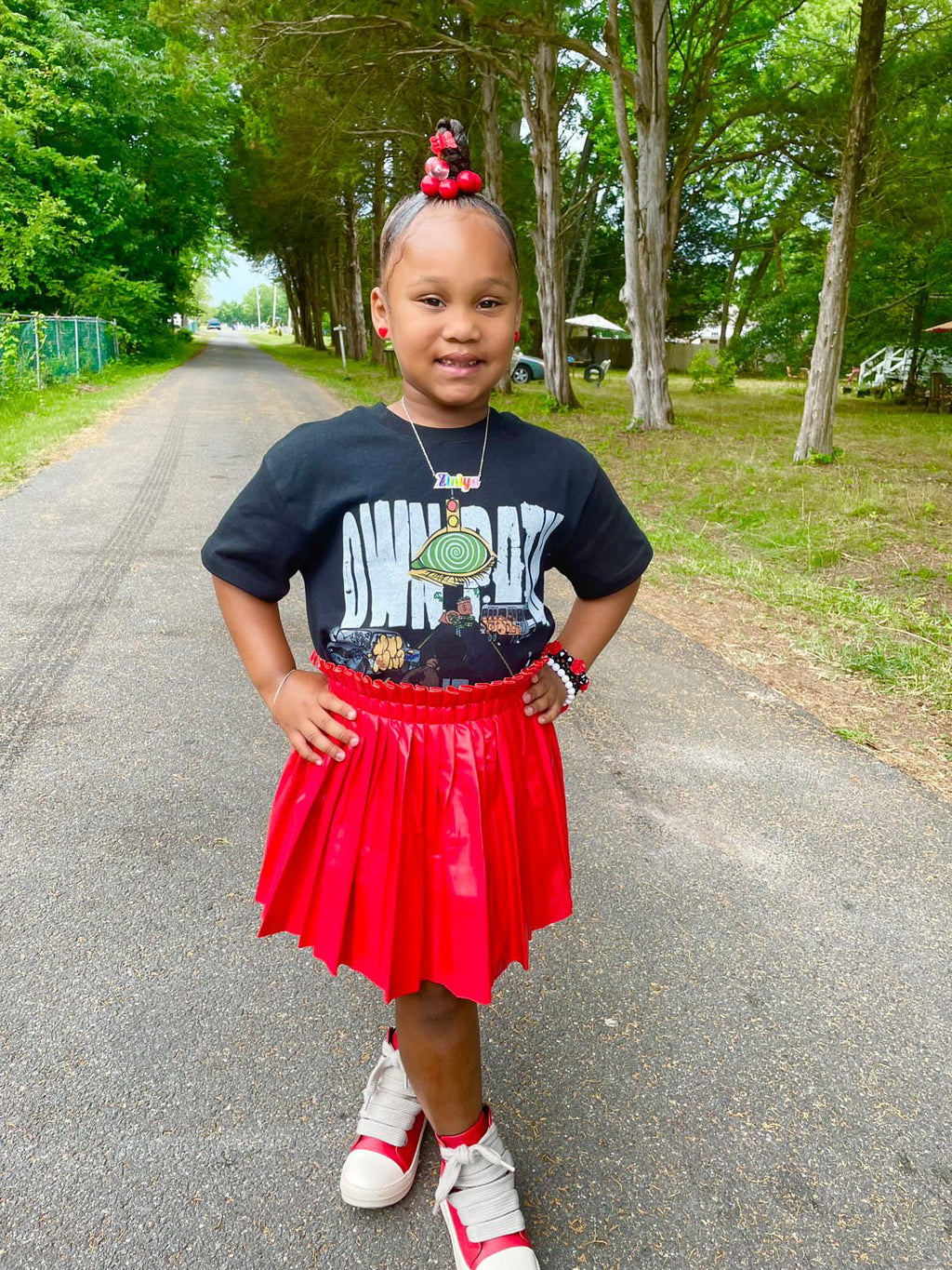 Black Cherry "Own Path" Tee 🍒