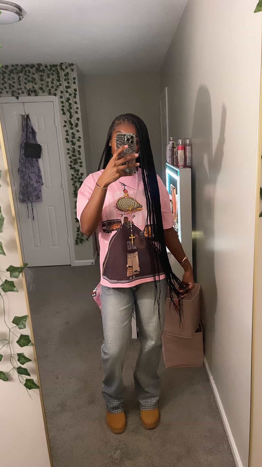 PiNK PARADiSE “OWN PATH” TEE🌺